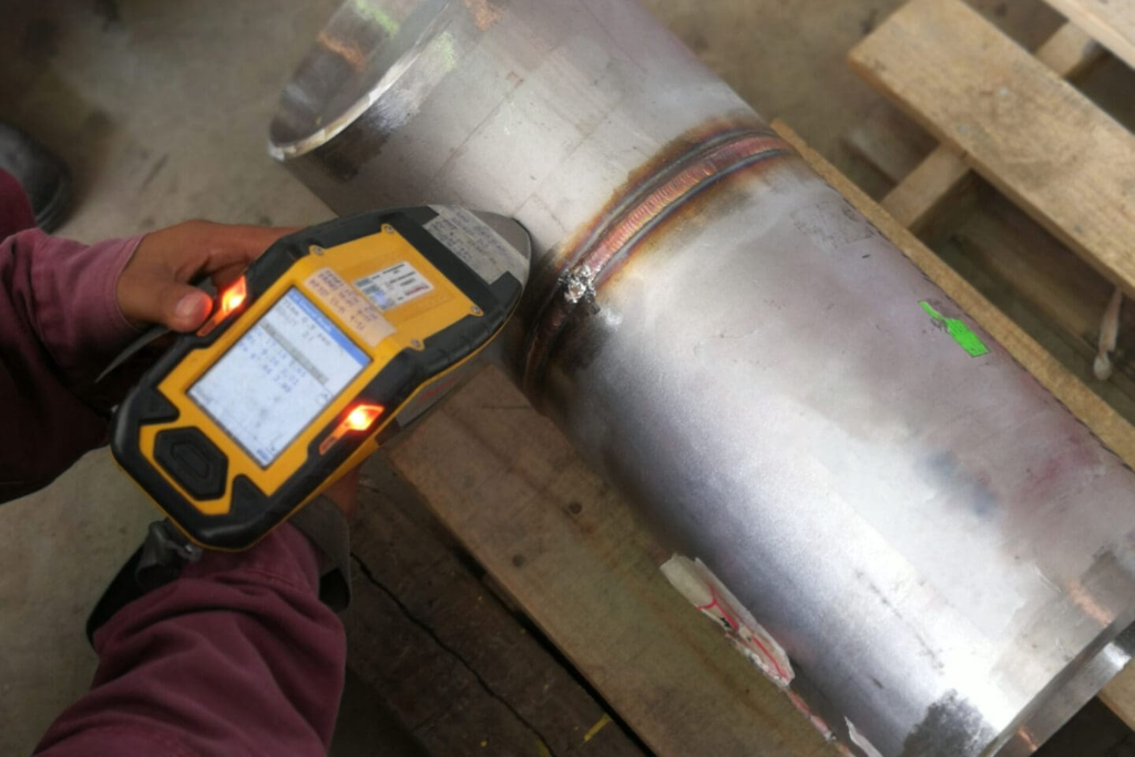 NDT in Positive Material Identification (PMI)