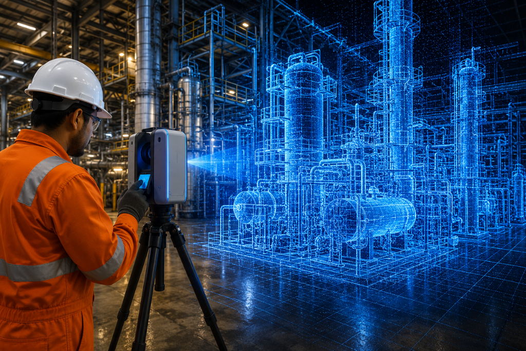 NDT in 3D Area Scanning (Digital Twin) Scanner