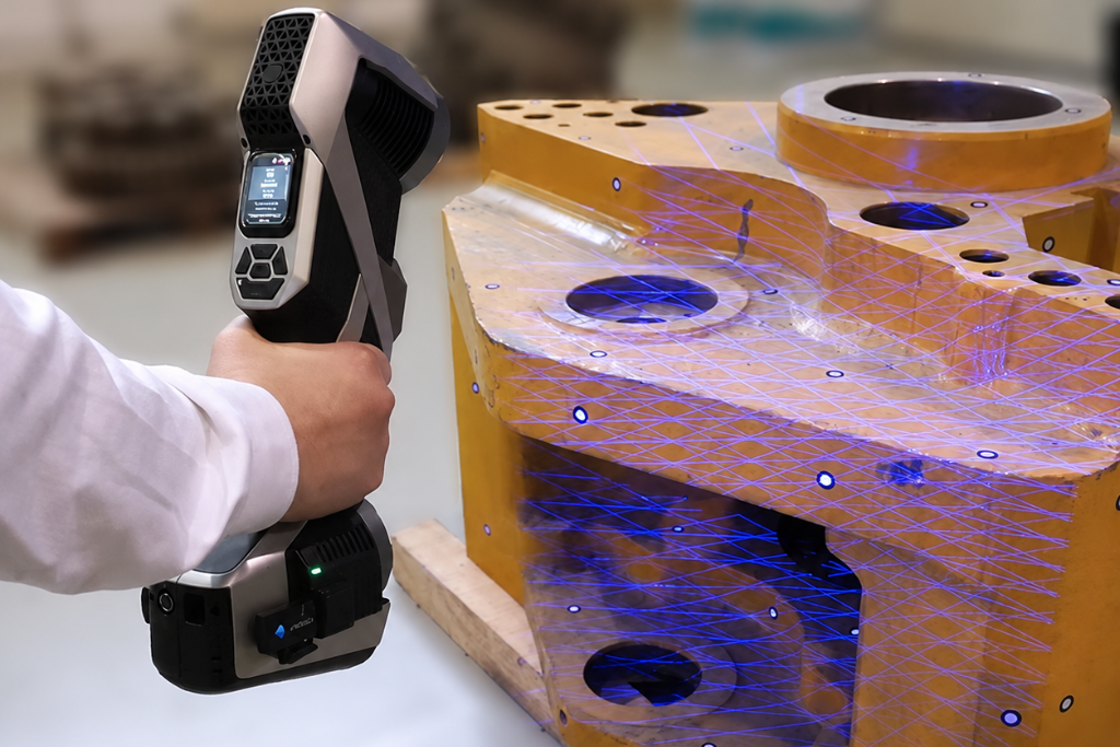 NDT in 3D Laser Scanning for high precision metreology